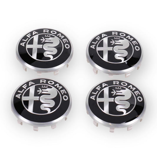 71808019 Wheel centre cap cover set for Alfa Romeo Giulia & Stelvio