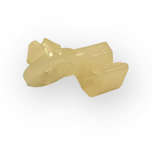 60503132 Door locking mechanism metal rod retaining clip/fastener (pair) for Alfa Romeo 33, 155 and 164