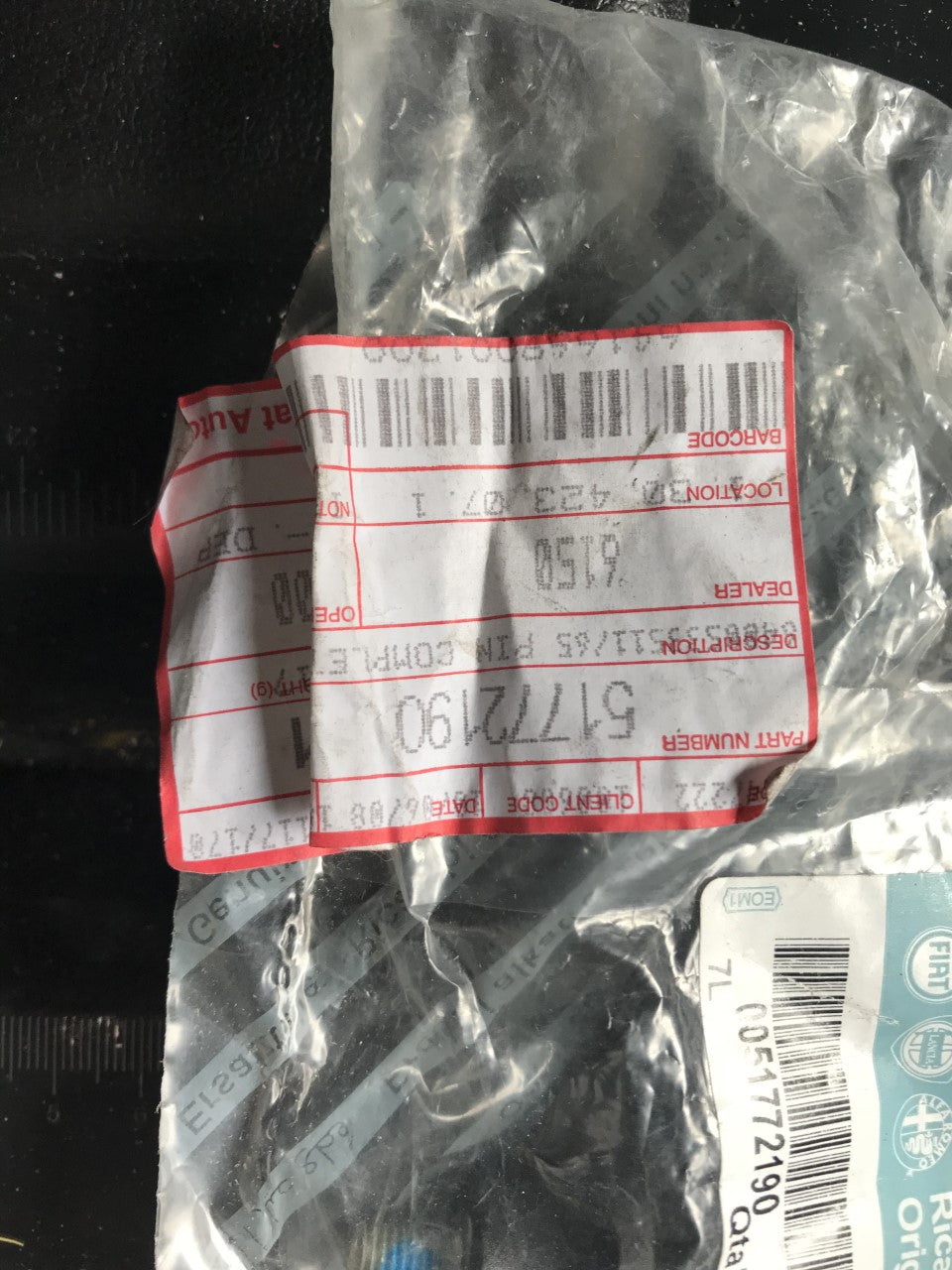 51772190 Frame guard pin (pack of 6)
