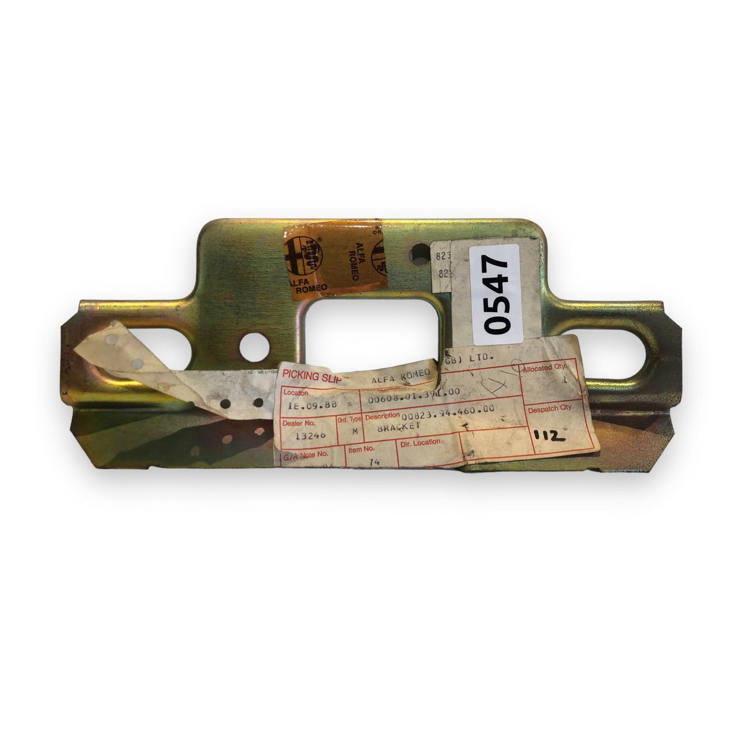 60801391 Floorpan support bracket for Alfa Romeo 164