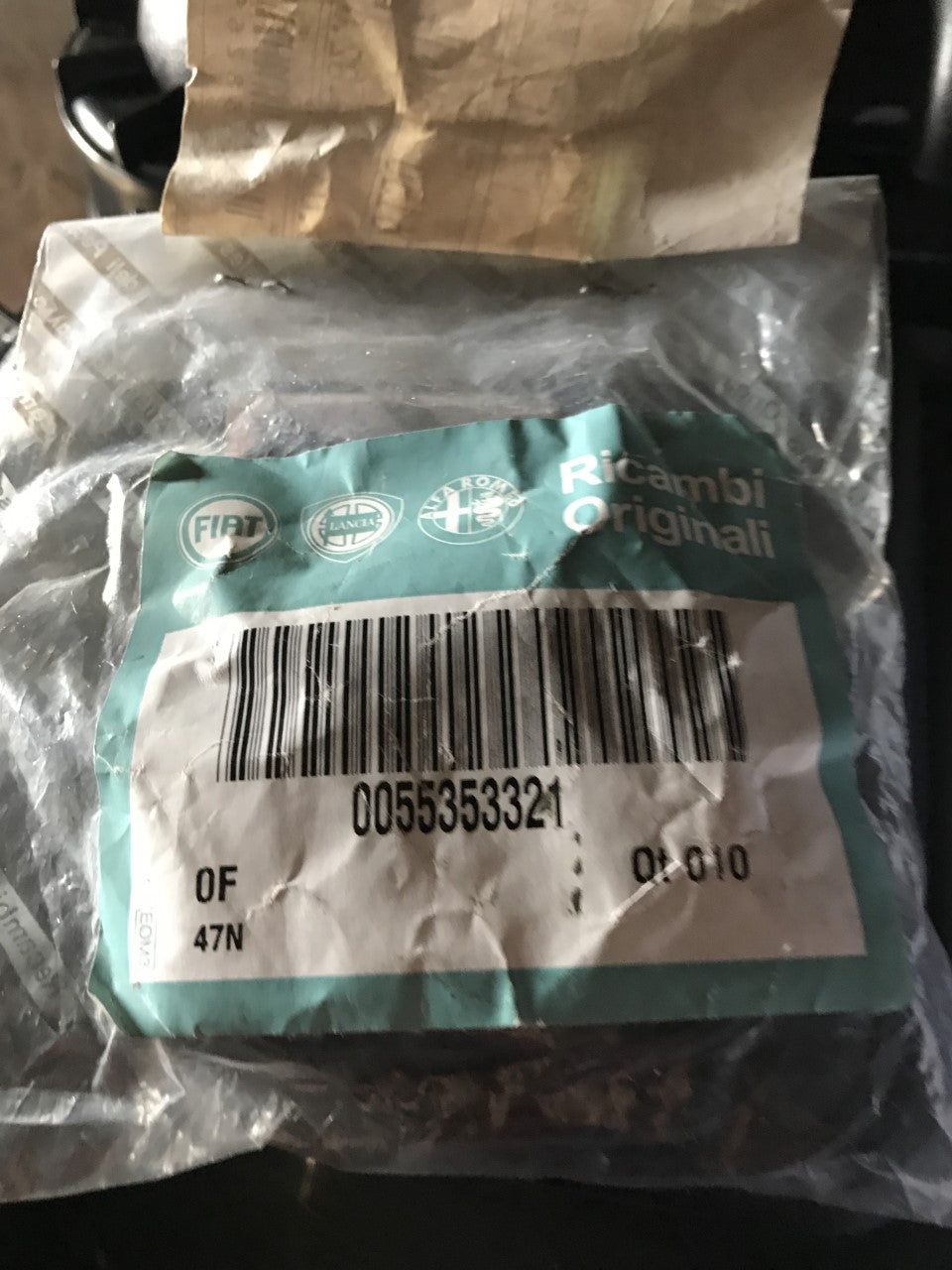 55353321 Lubrification sealing gasket