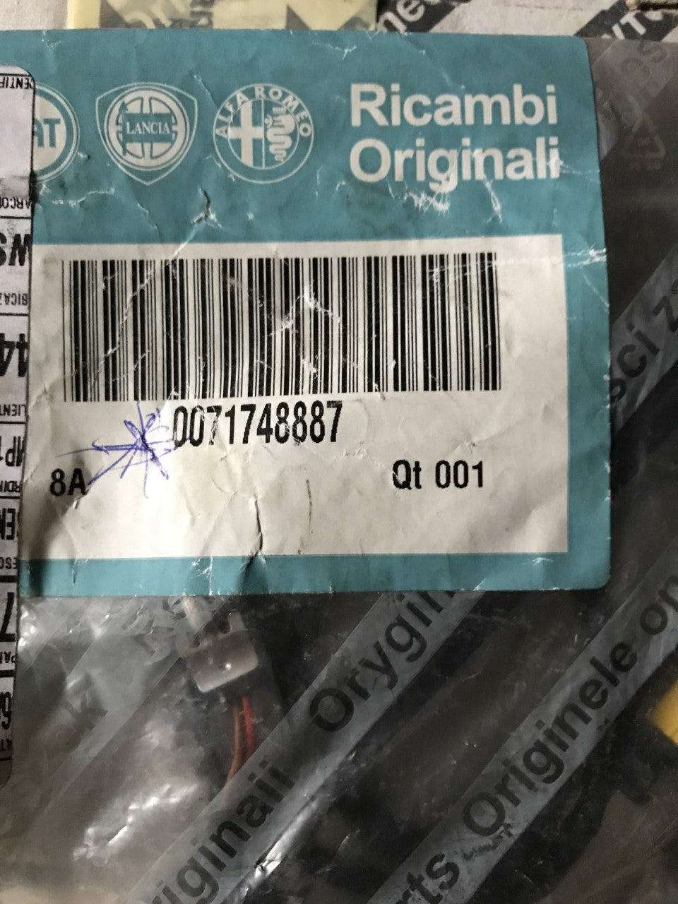 Folding top sending unit - Spider 2006-2010 - 71748887