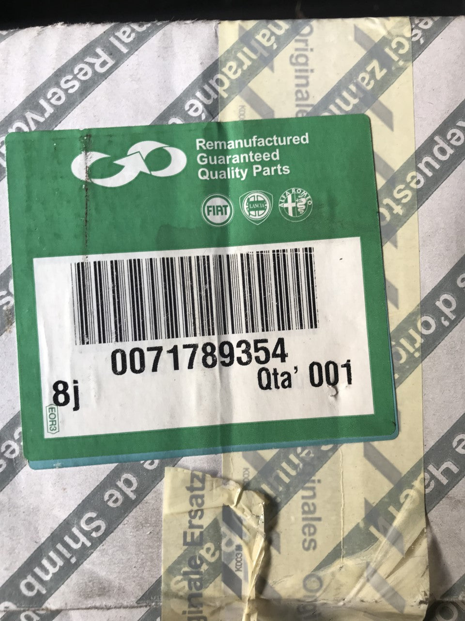 71789354 Reconditioned air con compressor