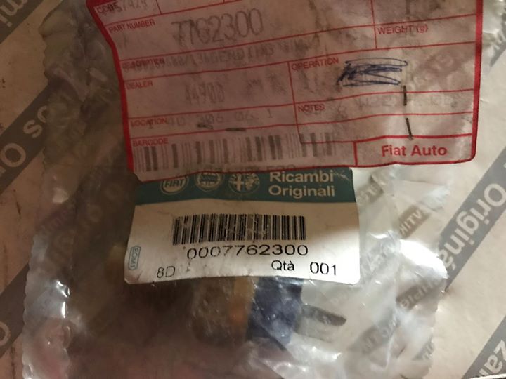 Water pump and lines sending unit - 7762300