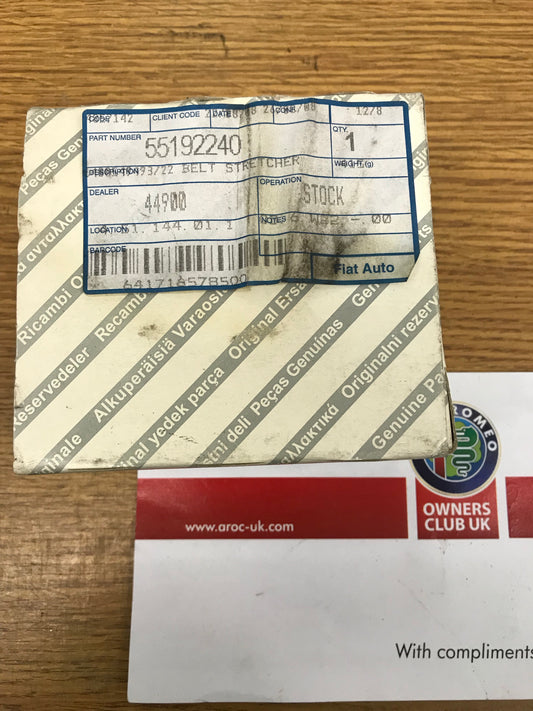 Timing belt tensioner - 55192240 - 145/6 156 166 159 GT