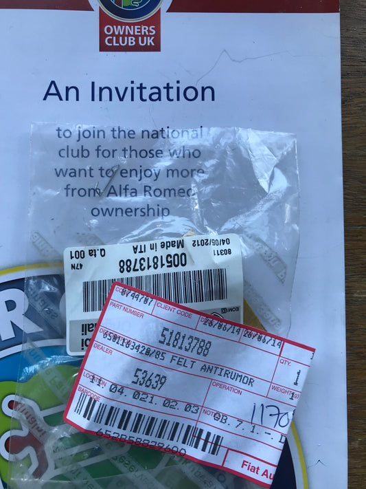 Felt - front door - 51813788 - MiTo