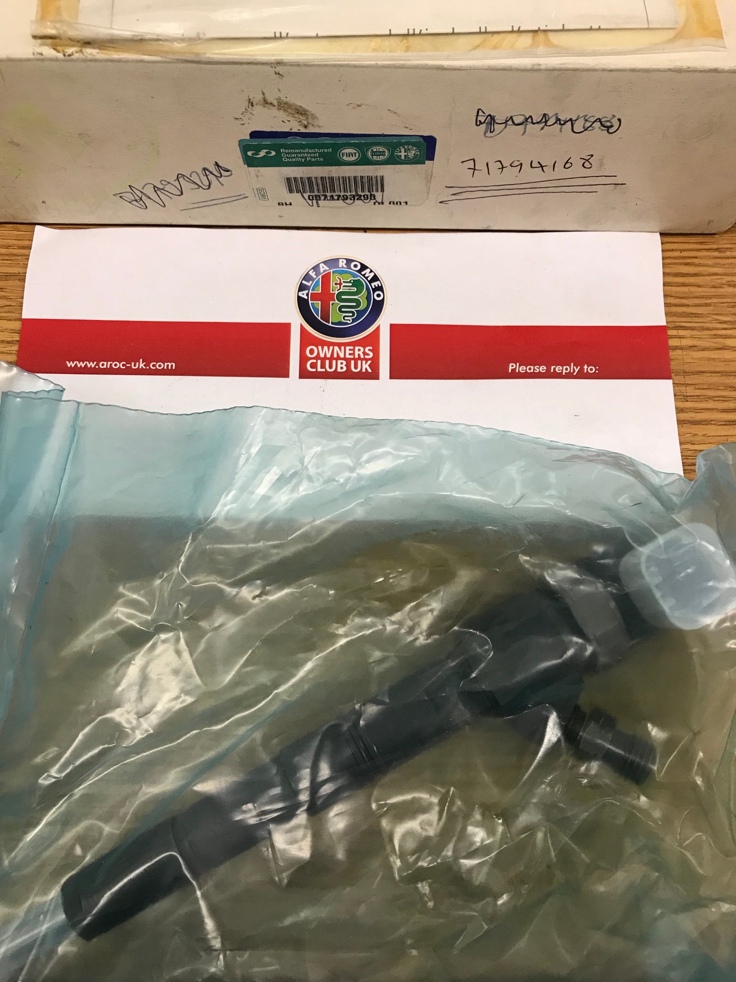 Injector reconditioned - 71794168 - 159/Brera/Spider