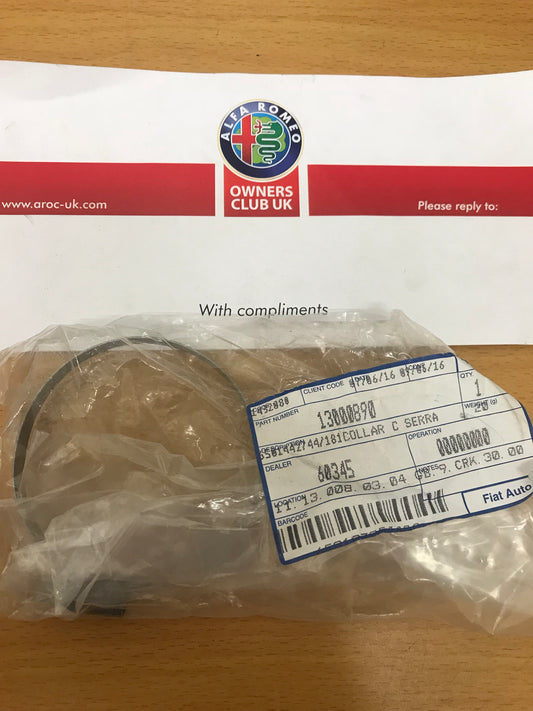 Collar - heat exchanger pipeline collar - 145/6, 155, 159, 164, 33, GTV, Spider and Fiat - 13000890