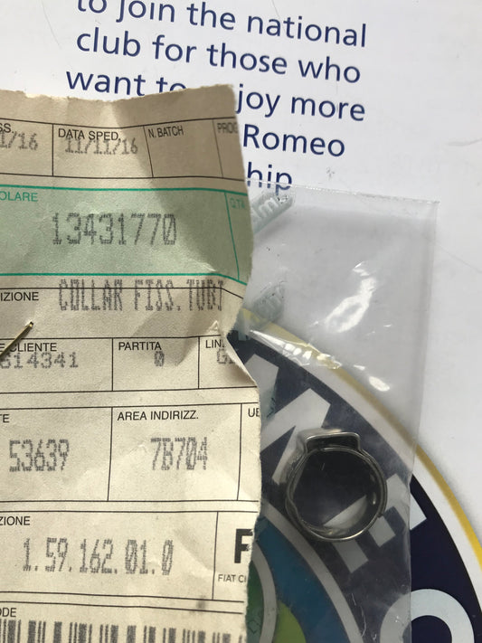Collar - brake system - 13431770 - 155 156 Giulietta