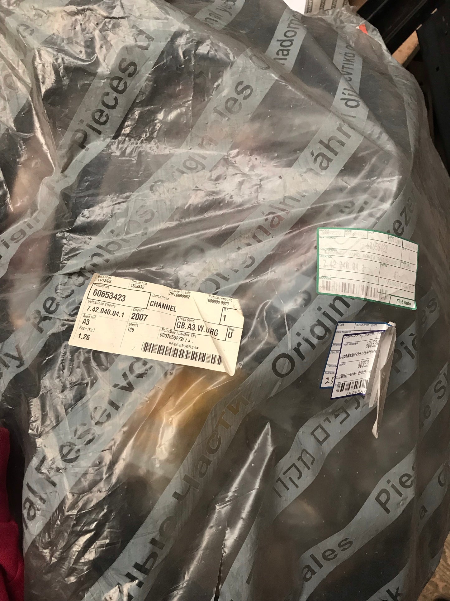 Door seal - 60653423 - 156 front N/S