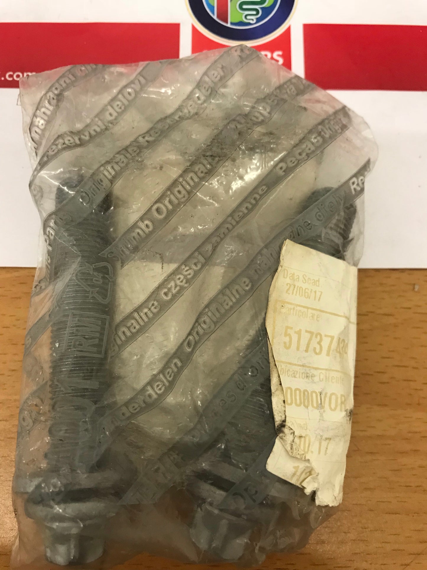 Suspension screw - front - 147 GT 156 - 51737439 *price is for one*