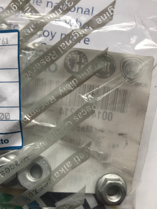 Nut - brake system - 14059214 - 159 Brera Spider 4C MiTo Giulietta *price is for one*