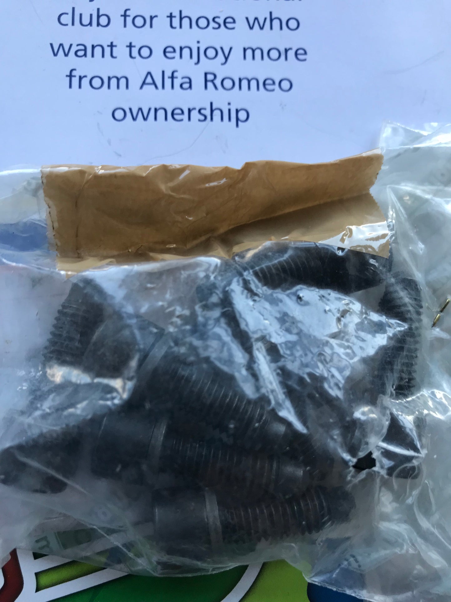 Screw - belts and pulleys - 55215663 - 159 Brera Spider 4C MiTo Giulietta *price is for one*