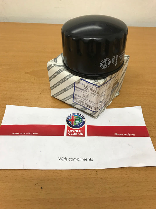 Oil filter - 147, 156 & Spider 2.0 JTS - 55189961