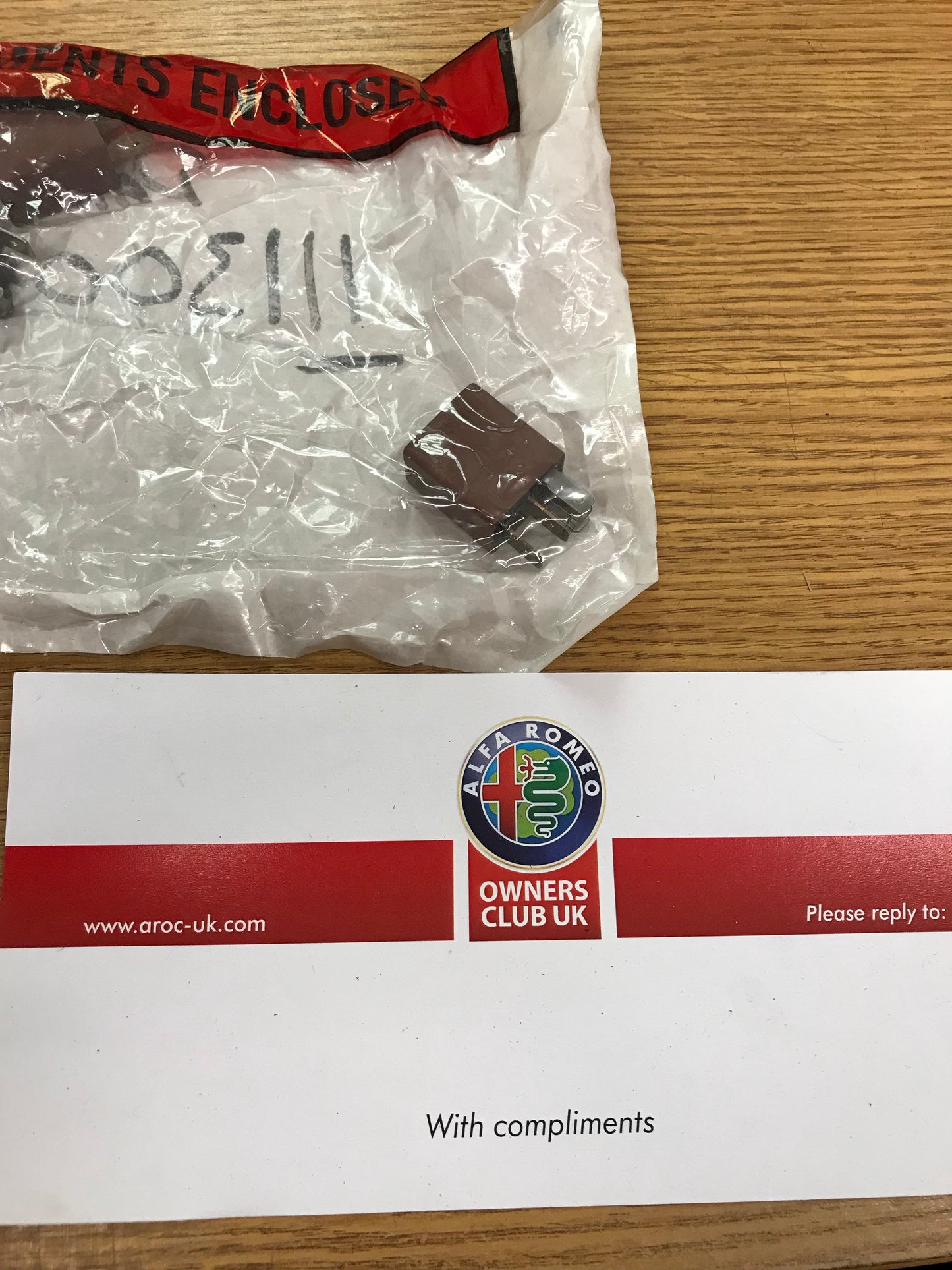 Air conditioning system relay - 11130088 *price is for one*