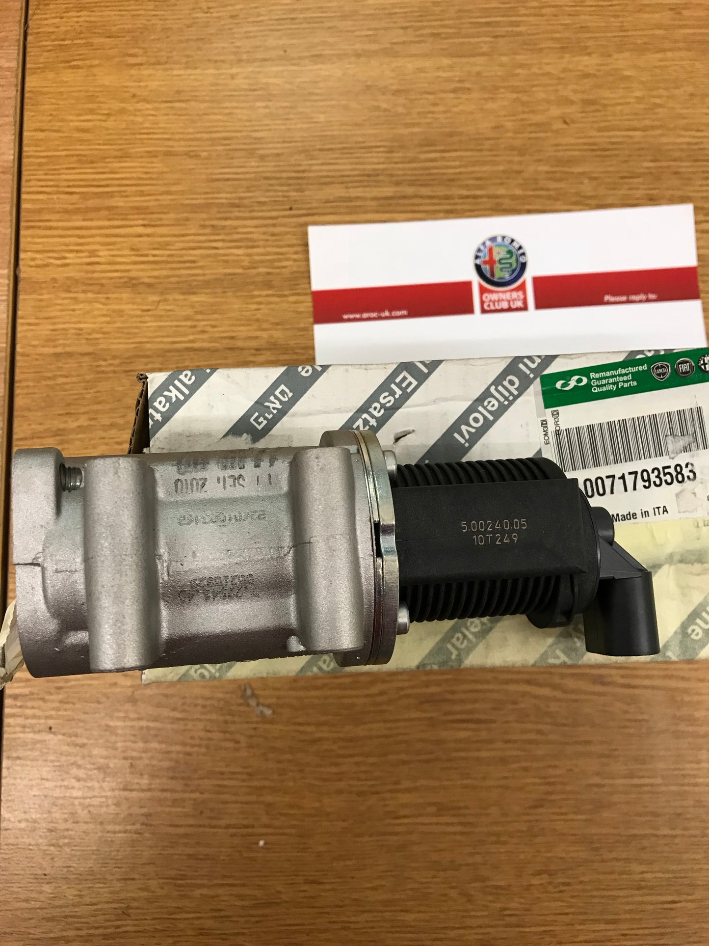 EGR valve reconditioned - 147/156/166 - 71793583