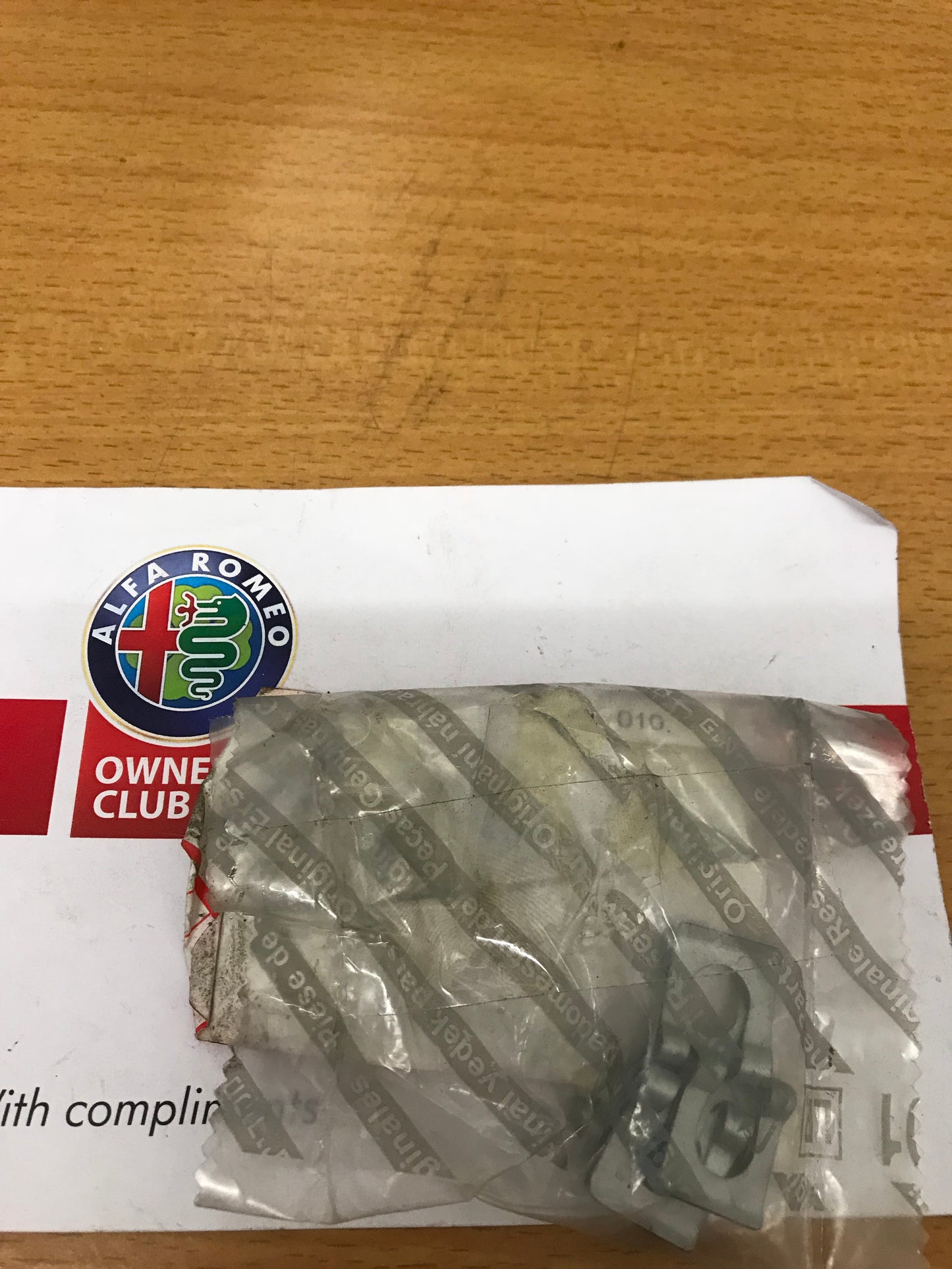 Folding top clip (pack of 4) - 145/6, 156, 164, 33 & Spider - 11064074