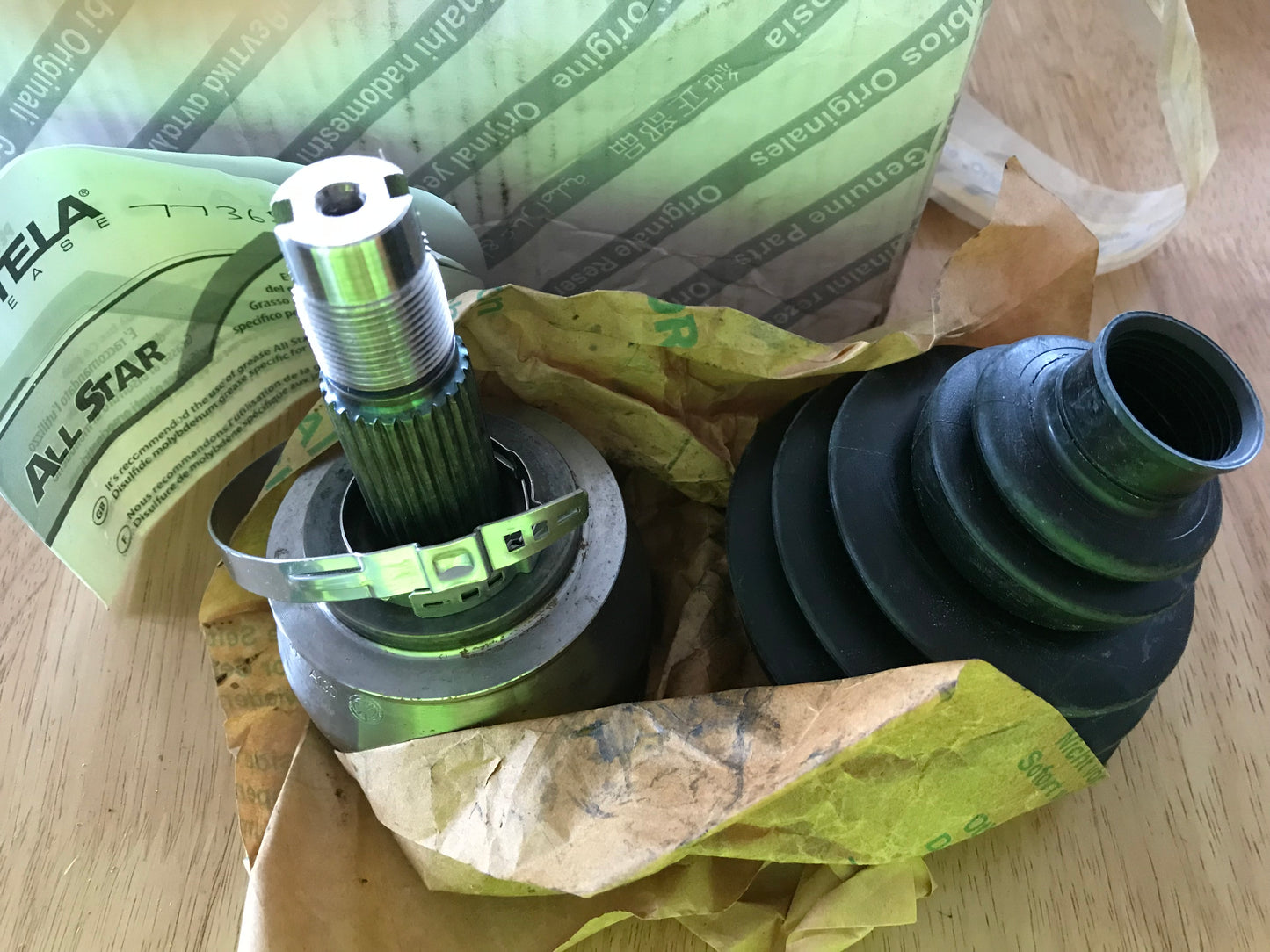 Car transmission joint - 156 (no 13 in diagram) - 77365989