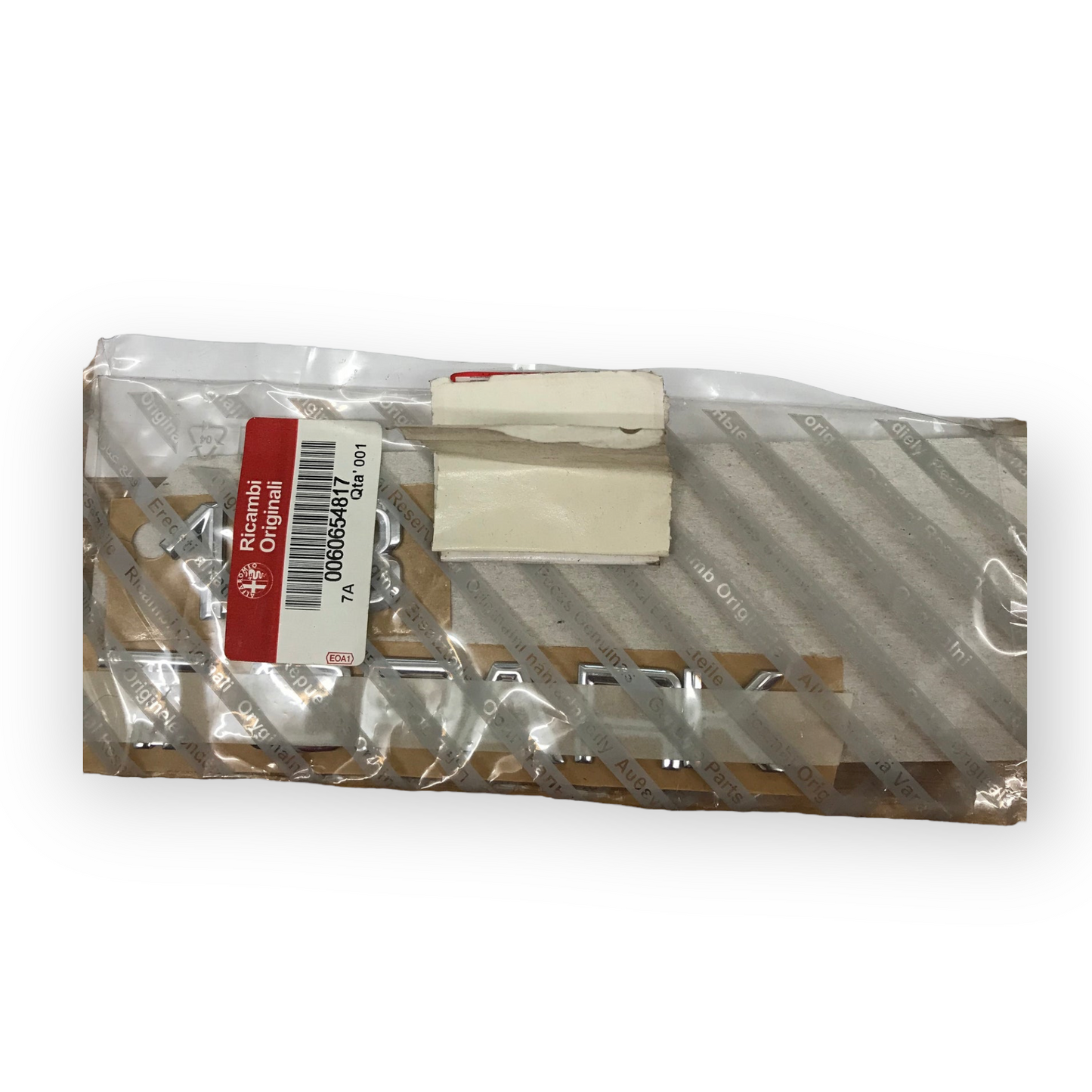 60654817 1.8 Twin Spark badge - chrome effect