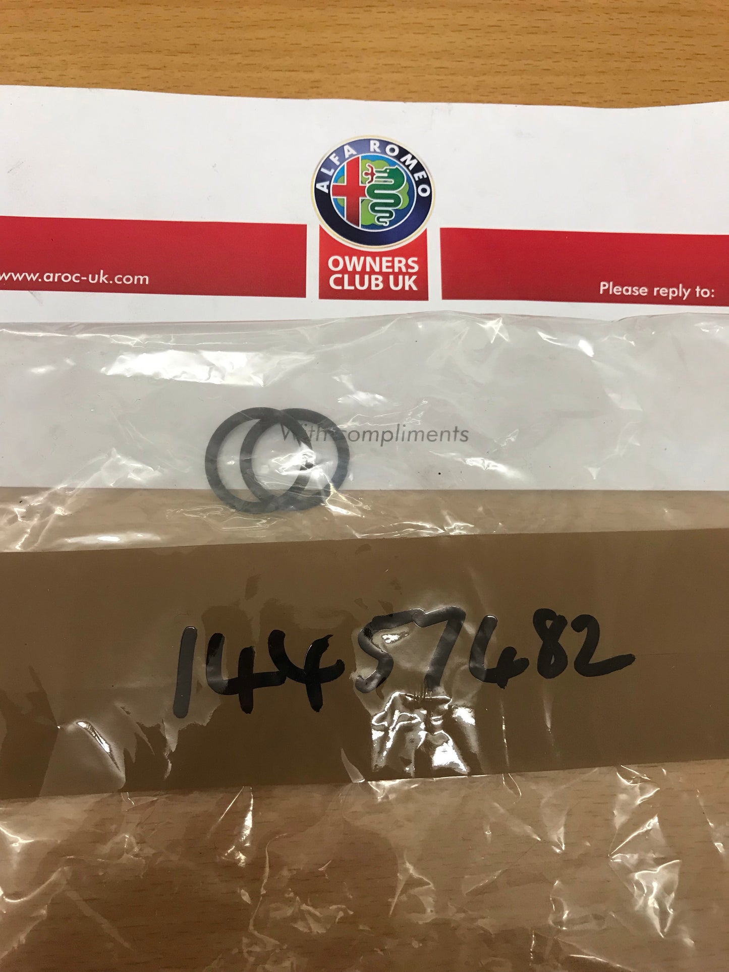 Engine gaskets - pack of 2 - 147 156 GT GTV Spider 166 - 14457482