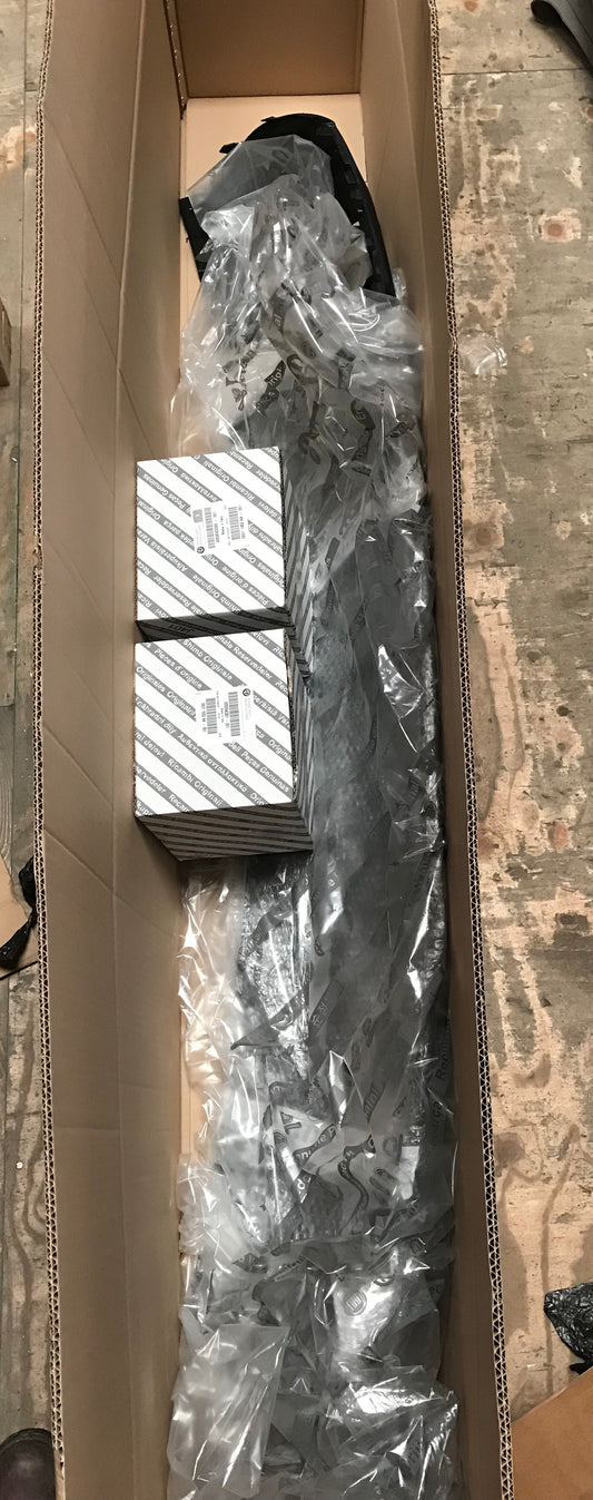 Twin exhaust tailpipe upgrade kit for diesel Giulia - 71808115