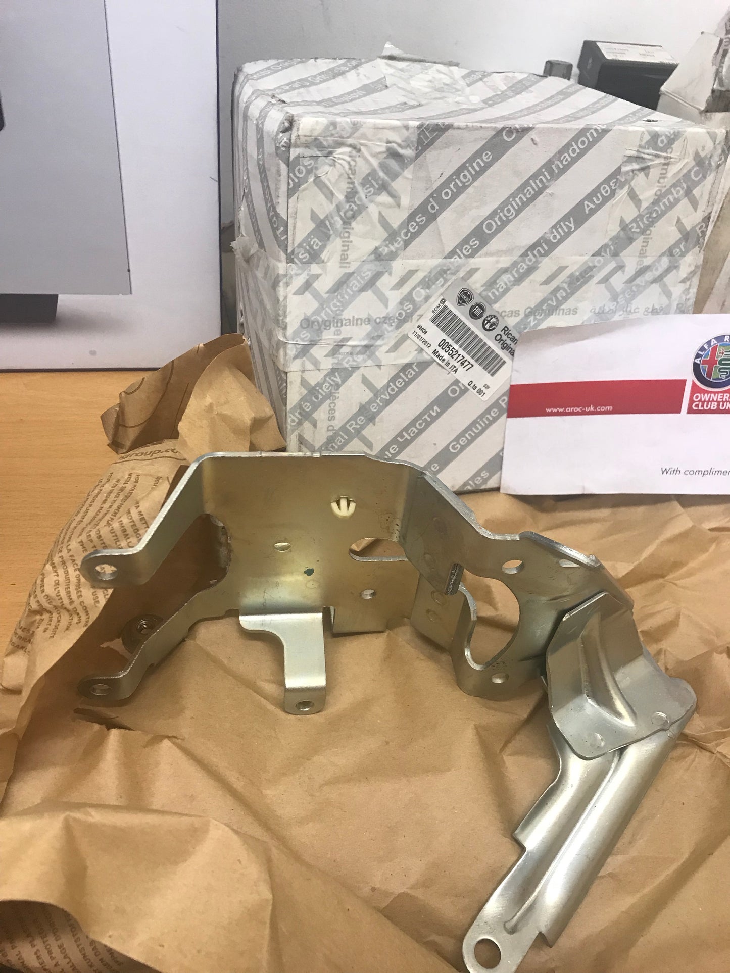 Bracket for fuel injection system - MiTo & Fiat - 55217477