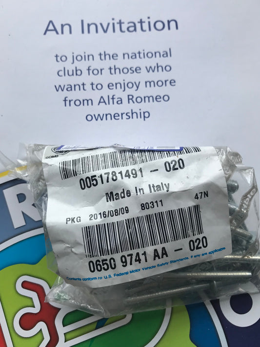 Rivet - seat belt - 51781491 - MiTo *price is for one*