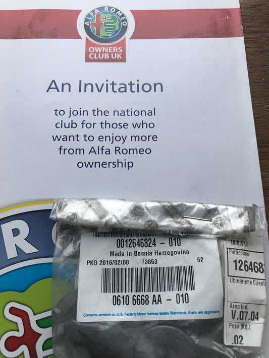 Washer - front seat rail - 12646824 - 159 GTV *price is for one*