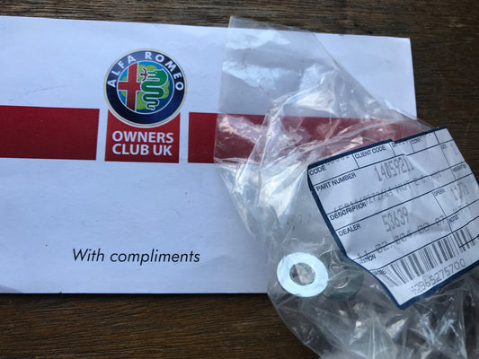 Nut - 14059211 - pack of two - 145 146 147 155 156 159 164 166 33 4C MiTo GTV GT Spider Giulietta