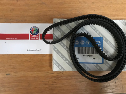 Timing belt - 46791189 - 147 GT