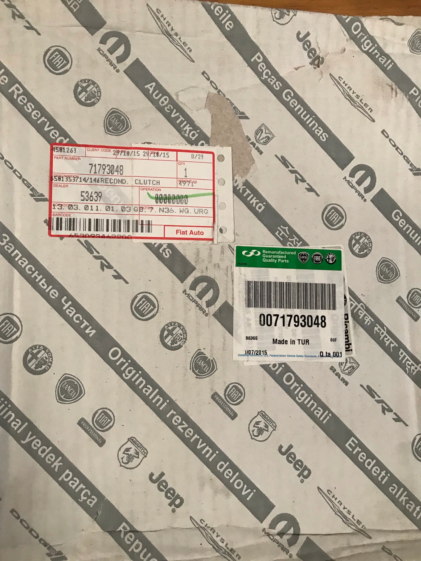 Clutch - 71793048 - 145 146 147 156 166 GT 1.9/2.0/2.4 1997-2010 recon