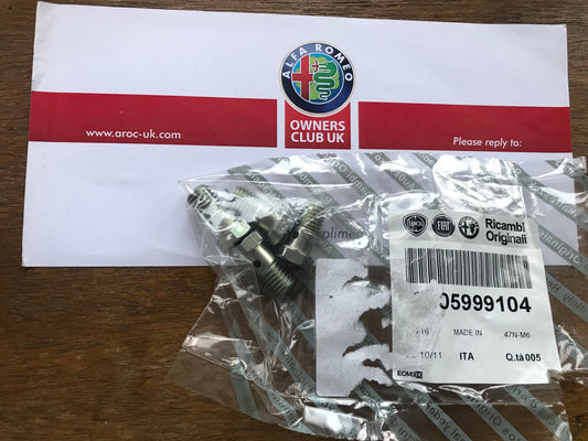 Screw - lubrification system - 5999104 - 145 146 147 155 156 GT *price is for one*