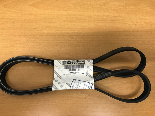 V ribbed belt/trans belt - 55193360 - 159 Brera Spider 2.4