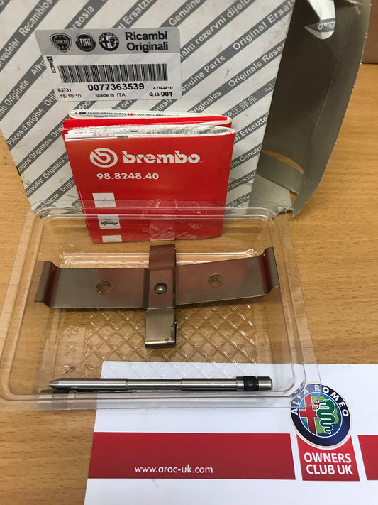 Brake calliper pin kit - front - Giulietta & 159 - 77363539