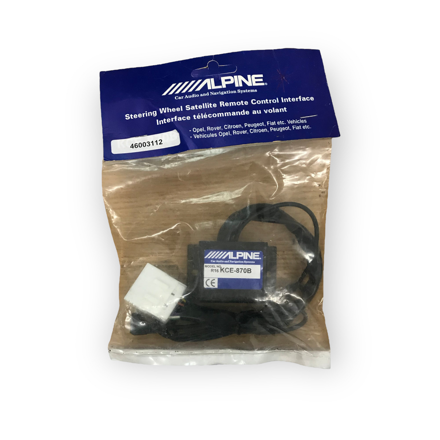 Alpine R16 KCE-870B steering wheel satellite remote control interface - 46003112