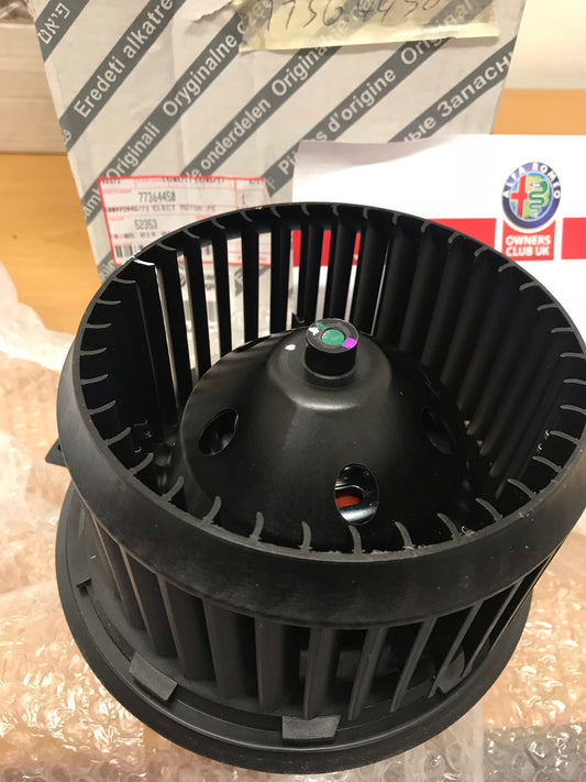 Heater fan blower motor - 77364450 - 147 GT 156