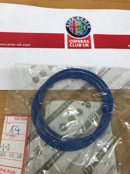 Oil filter sealing gasket - *price is for 1* - 71741119 blue - 159/Brera/Spider